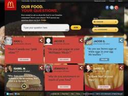 Chiến dịch “Hỏi-Đáp” của McDonald’s Canada