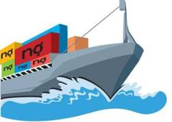 Tàu to gặp sóng cả