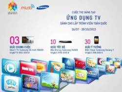 Samsung và mLab công bố kết quả cuộc thi “Sáng tạo ứng dụng Smart TV”
