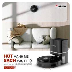 Tại Sao Bạn Nên Chọn Robot Hút Bụi Rapido Hecquyn Extra