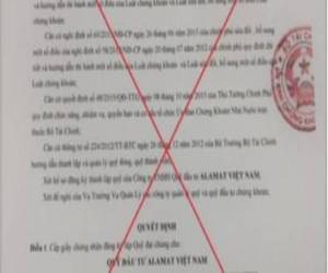 Cảnh báo việc giả mạo văn bản Ủy ban Chứng khoán Nhà nước để lừa đảo