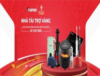 Rapido Chi Mạnh Tay Tài Trợ SV Cup 2023, đầu Tư Cho Thế Hệ Tương Lai Phát Triển Bền Vững