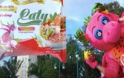 Doanh thu của mì thanh long Caty tăng gấp 612 lần trên Shopee