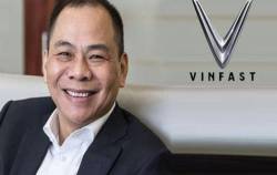 Tài sản của tỷ phú Phạm Nhật Vượng tăng vọt lên hơn 9 tỷ USD trên bảng xếp hạng của Bloomberg nhờ VinFast, đứng thứ 257 toàn cầu