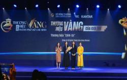 CHIN-SU trở thành thương hiệu được giới trẻ yêu thích tại Thương hiệu Vàng TP. HCM