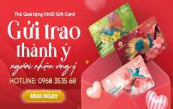 “Tấm thẻ quyền lực” VinID Gift Card