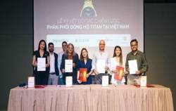 “Vua” đồng hồ Phương Đông Titan ký hợp tác chiến lược với các đối tác lớn
