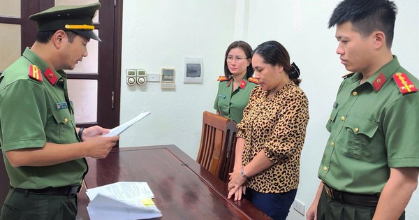 Một nữ giám đốc doanh nghiệp bị bắt