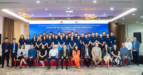 Vingroup trao hơn 640 tỷ đồng Học bổng Khoa học Công nghệ trong 6 năm