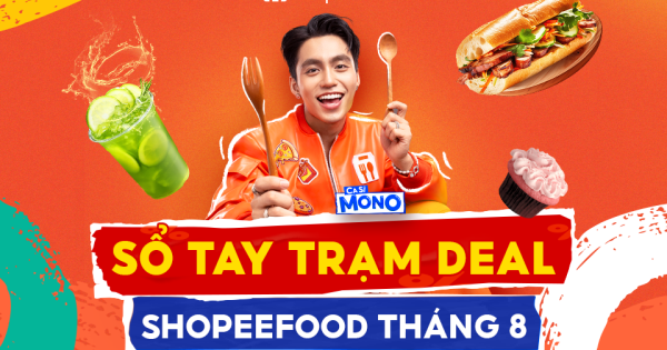 Cập nhật “sổ tay trạm deal ShopeeFood” cho tháng 8 tràn đầy năng lượng!