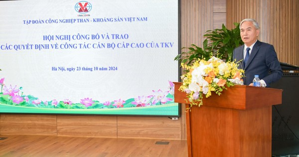 Tập đoàn Công nghiệp Than – Khoáng sản Việt Nam bổ nhiệm tân Tổng giám đốc