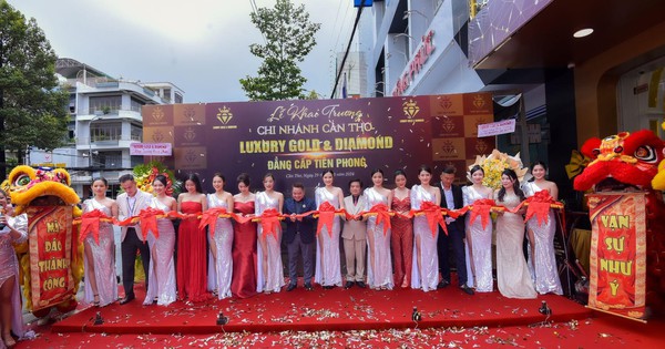 Luxury Gold & Diamond ưu đãi khai trương showroom trang sức tại Cần Thơ