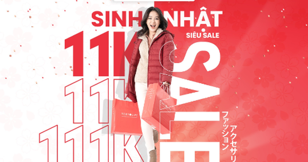 Siêu Sale 11K lớn nhất năm mừng sinh nhật TokyoLife