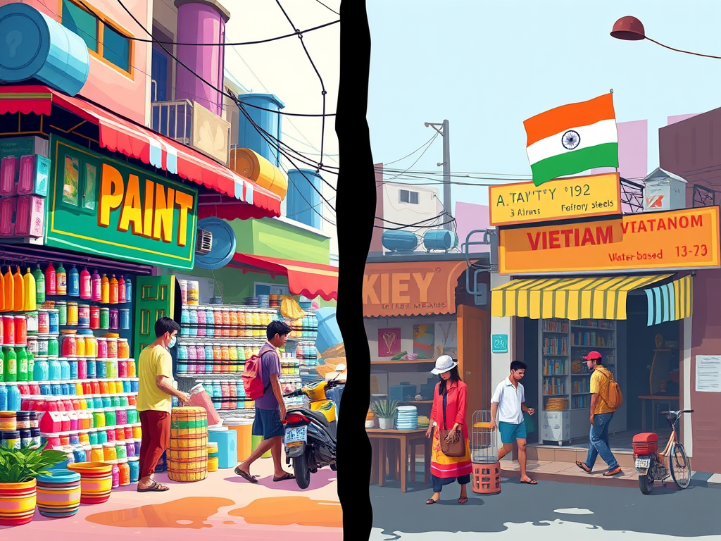 Đối Chiếu Thị Trường Sơn Nước: Khám Phá Khác Biệt và Điểm Chung Trong Chiến Lược Marketing Tại Thị trường Việt Nam và Ấn Độ